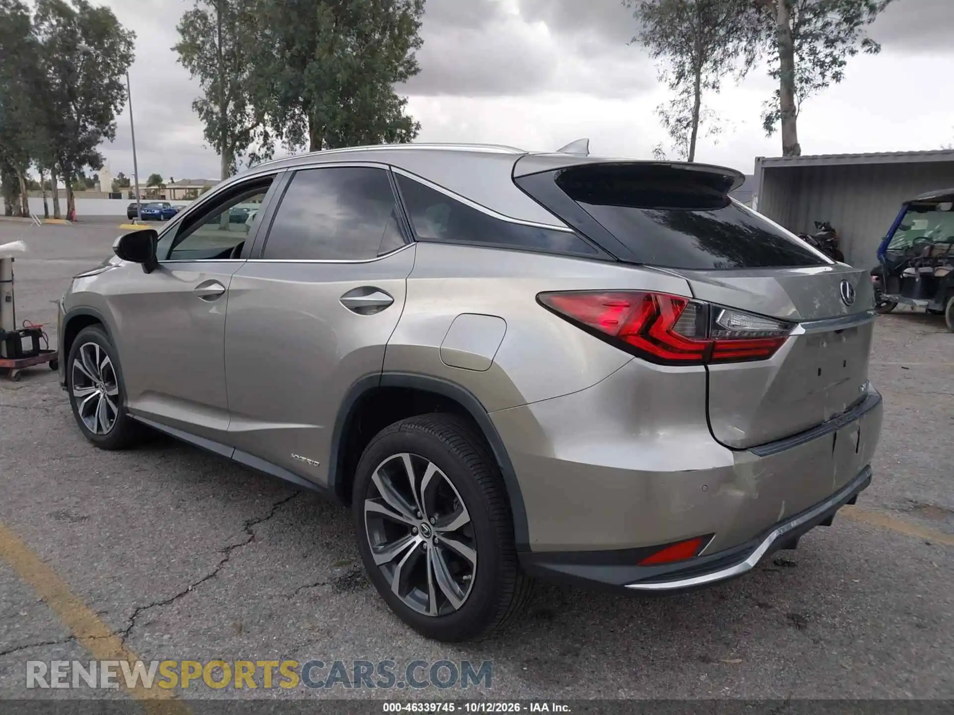 3 Фотография поврежденного автомобиля 2T2HGMDA2MC064038 LEXUS RX 450H 2021