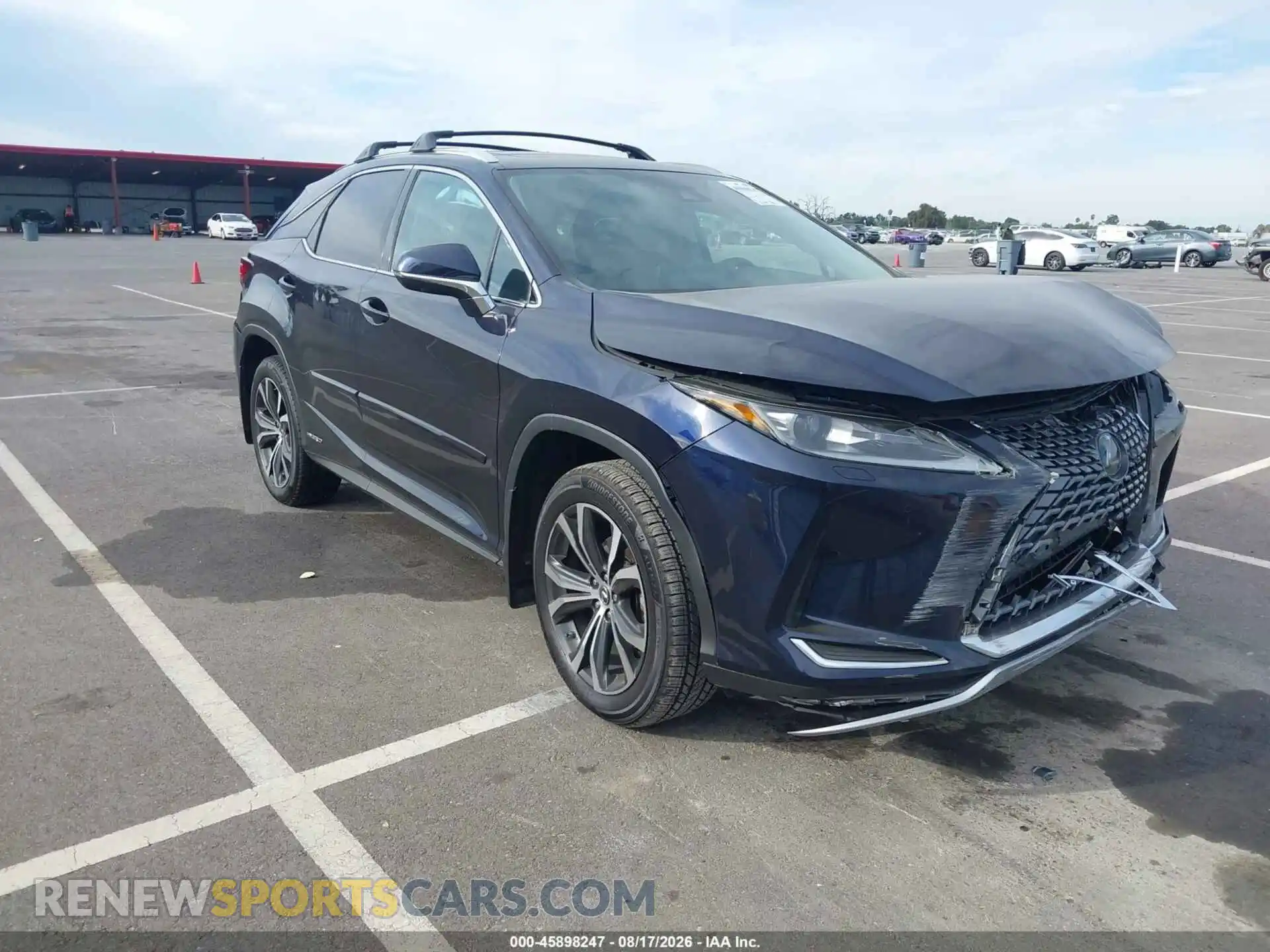 1 Photograph of a damaged car 2T2HGMDA5MC071873 LEXUS RX 450H 2021