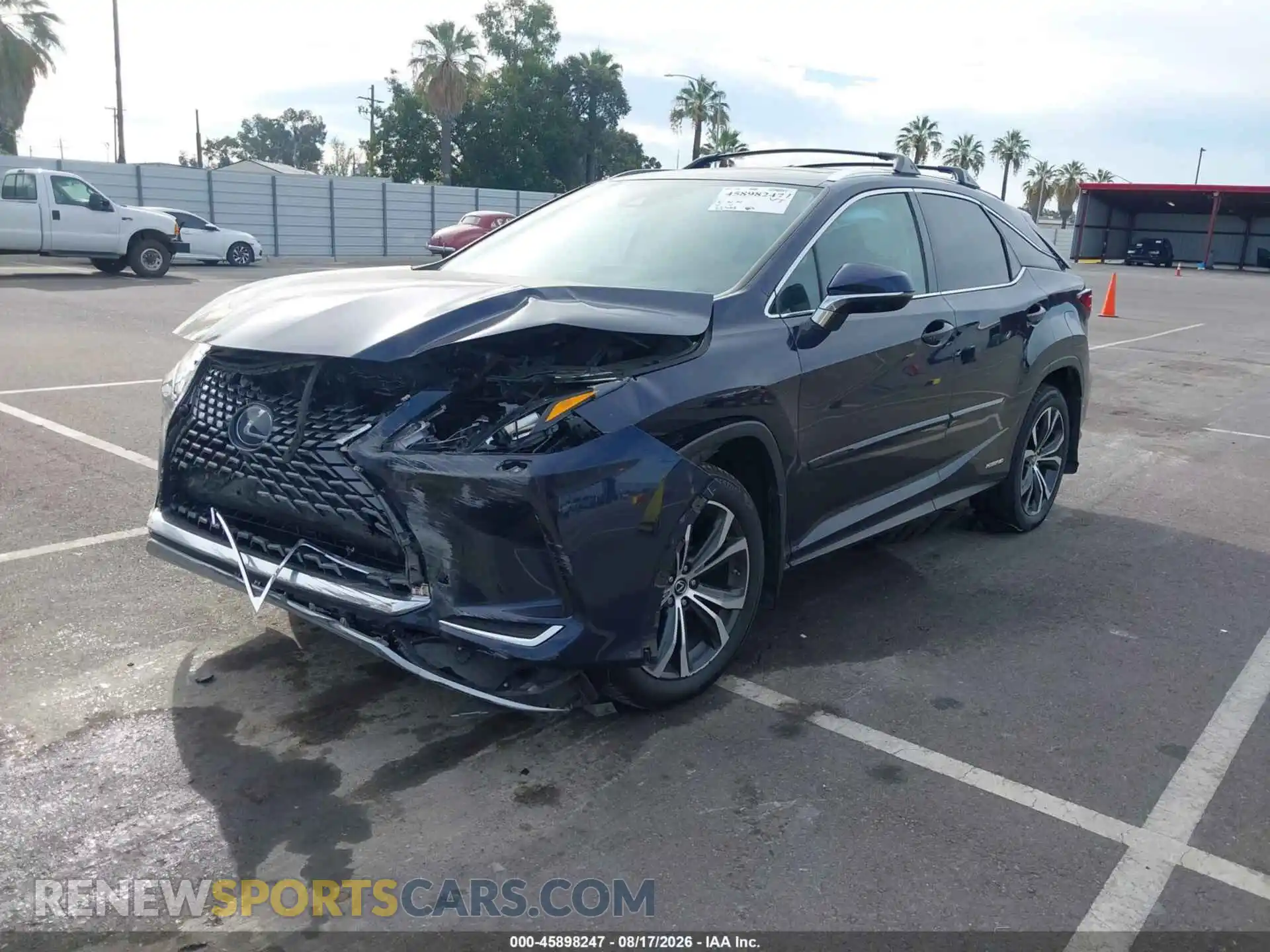 2 Photograph of a damaged car 2T2HGMDA5MC071873 LEXUS RX 450H 2021