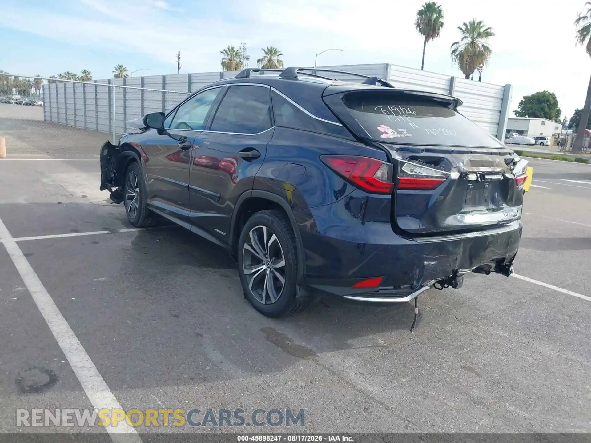 3 Photograph of a damaged car 2T2HGMDA5MC071873 LEXUS RX 450H 2021