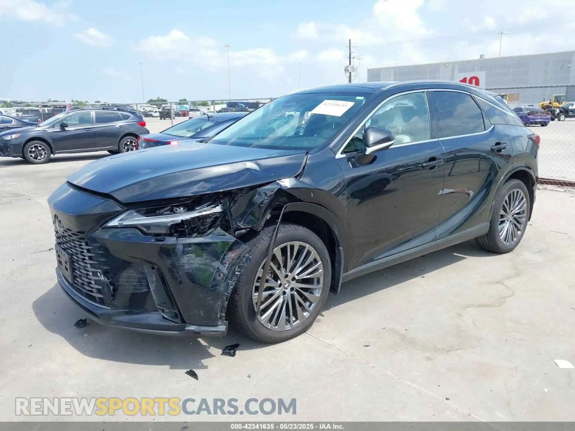 2 Photograph of a damaged car JTJCJMGA2R2011919 LEXUS RX 450H+ 2024