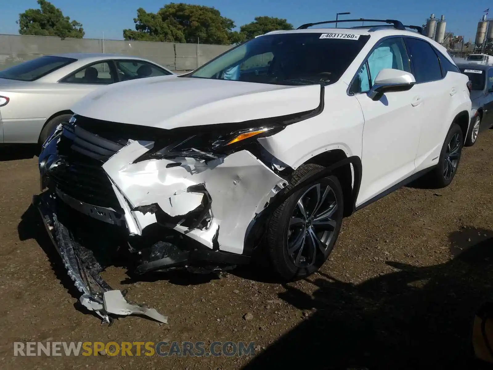 2 Photograph of a damaged car 2T2BGMCA8KC032151 LEXUS RX 450H BA 2019