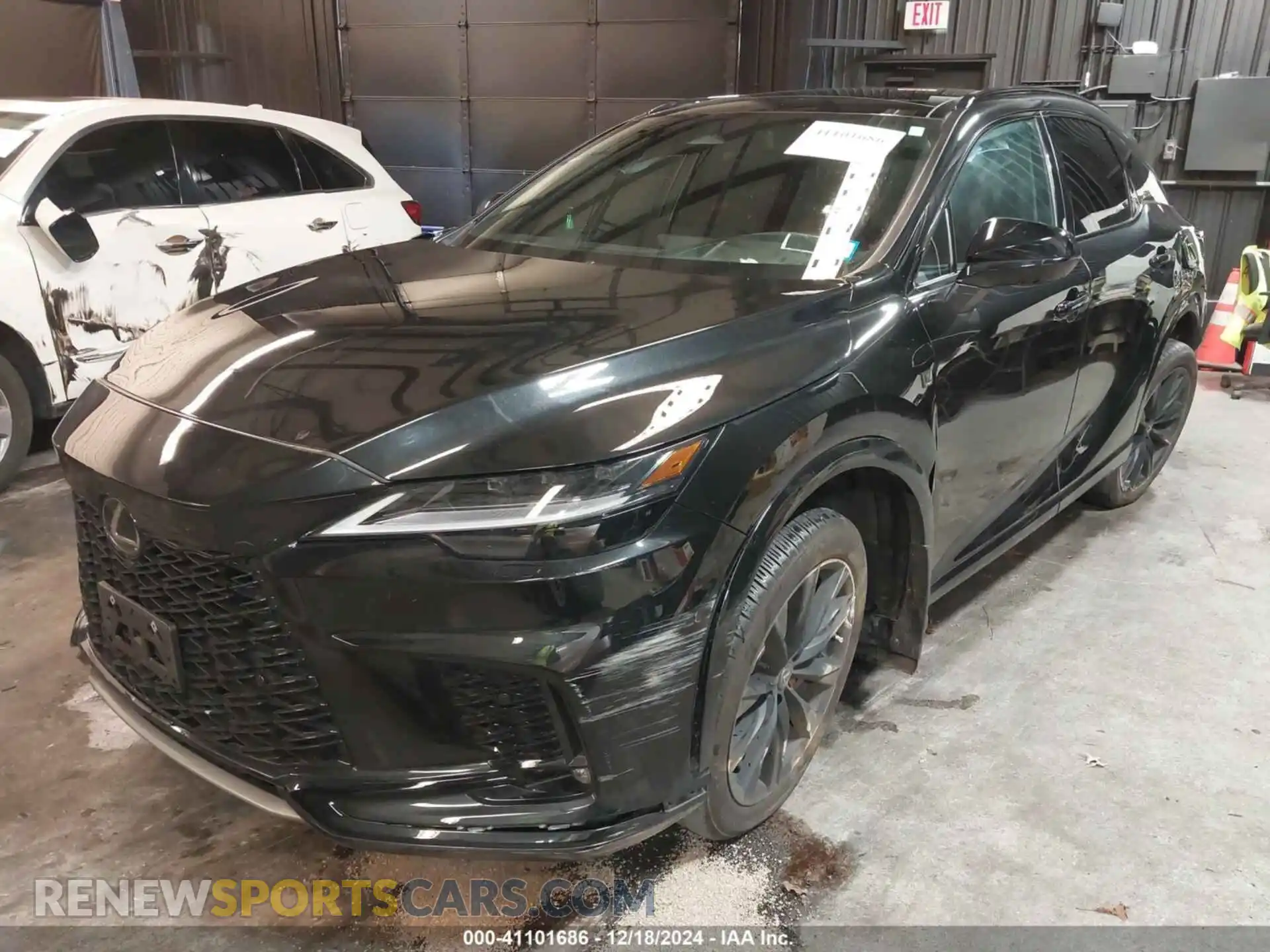 2 Photograph of a damaged car 2T2BCMEA7PC010044 LEXUS RX 500H 2023