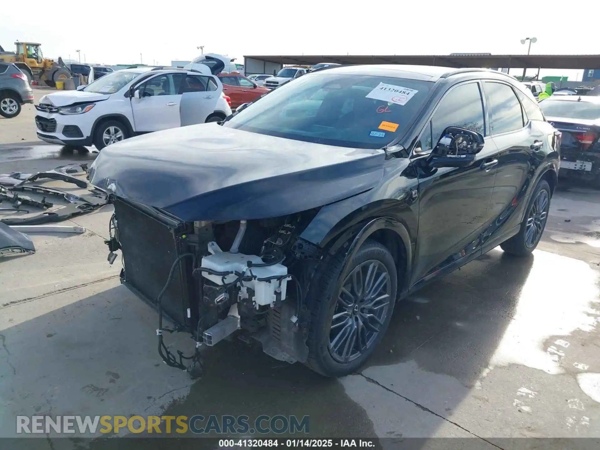 2 Photograph of a damaged car 2T2BCMEA9PC007694 LEXUS RX 500H 2023