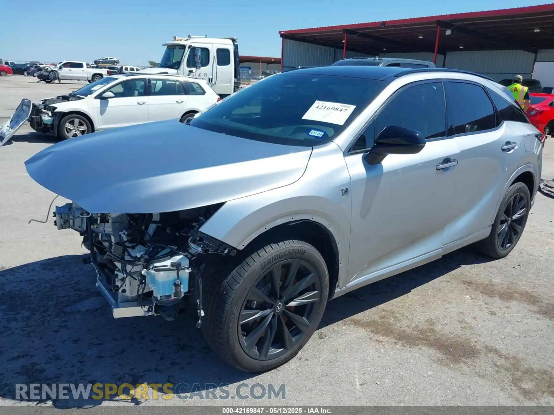 2 Photograph of a damaged car 2T2BCMEA0RC014925 LEXUS RX 500H 2024
