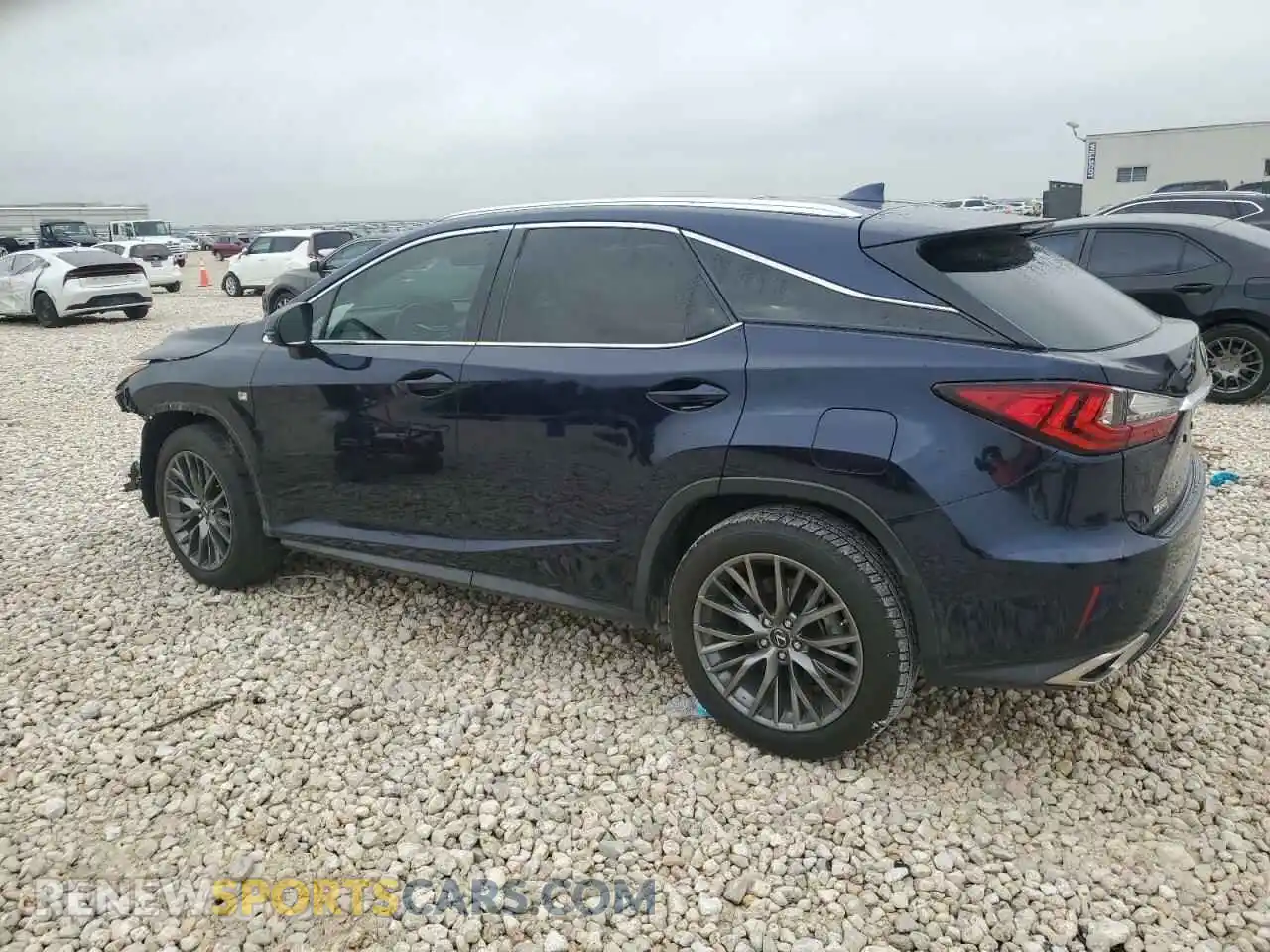 2 Photograph of a damaged car 2T2BZMCA0KC174178 LEXUS RX350 2019