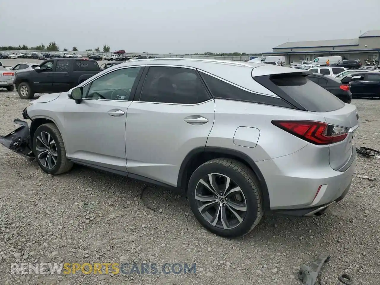 2 Фотография поврежденного автомобиля 2T2BZMCA0KC190882 LEXUS RX350 2019