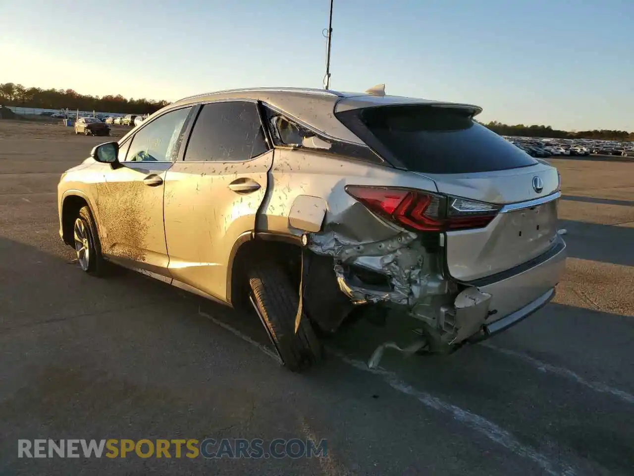 3 Photograph of a damaged car 2T2BZMCA0KC198335 LEXUS RX350 2019