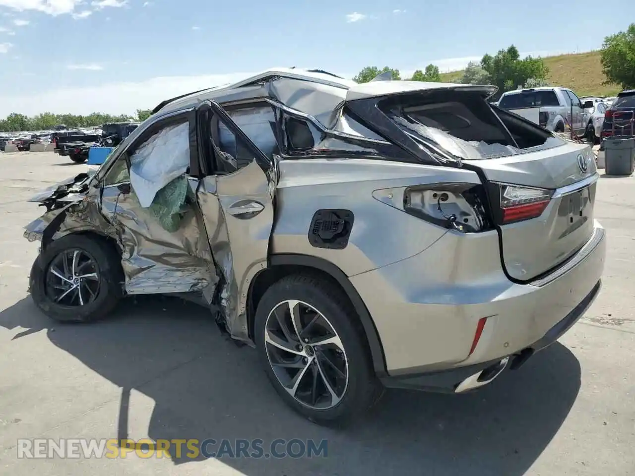 2 Photograph of a damaged car 2T2BZMCA0KC210578 LEXUS RX350 2019