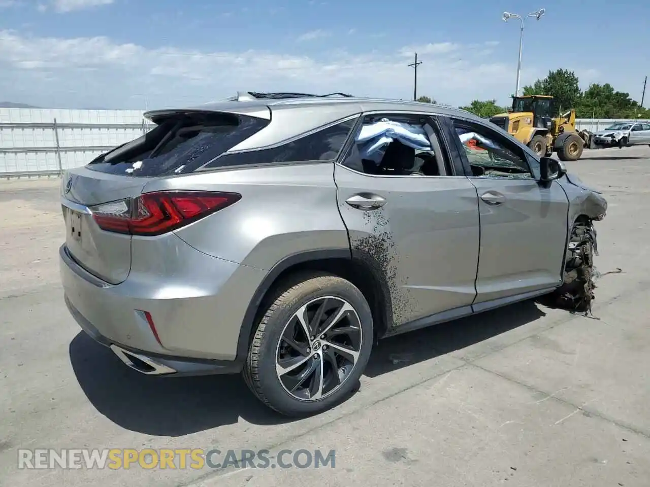 3 Photograph of a damaged car 2T2BZMCA0KC210578 LEXUS RX350 2019