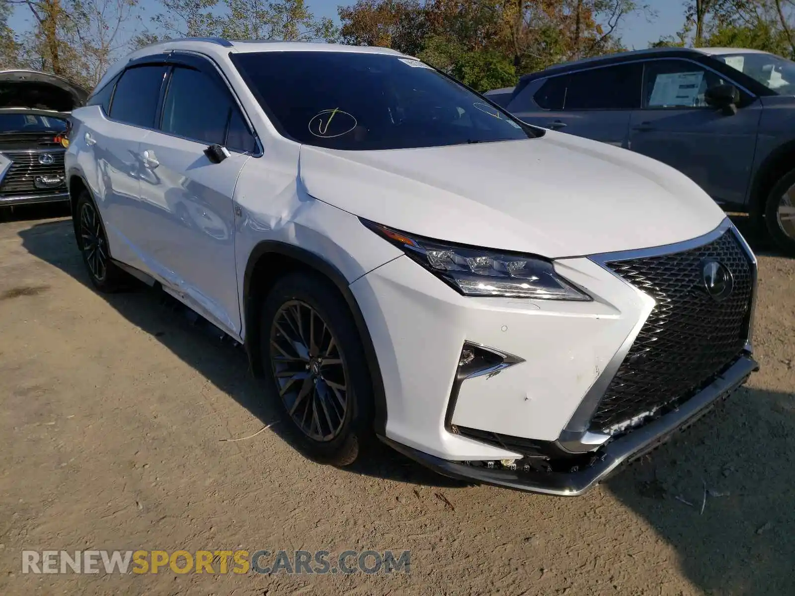 1 Photograph of a damaged car 2T2BZMCA1KC200237 LEXUS RX350 2019