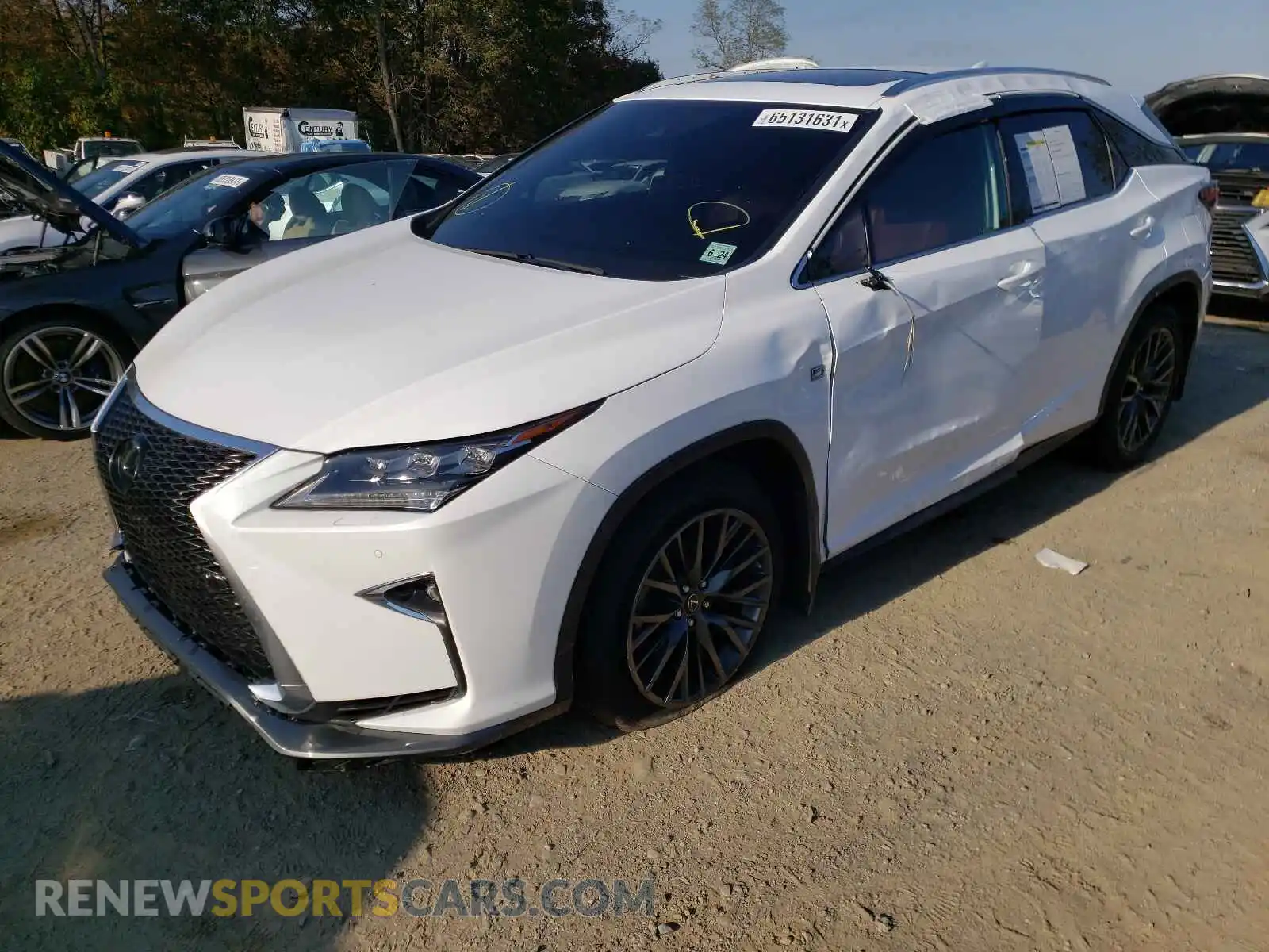 2 Photograph of a damaged car 2T2BZMCA1KC200237 LEXUS RX350 2019