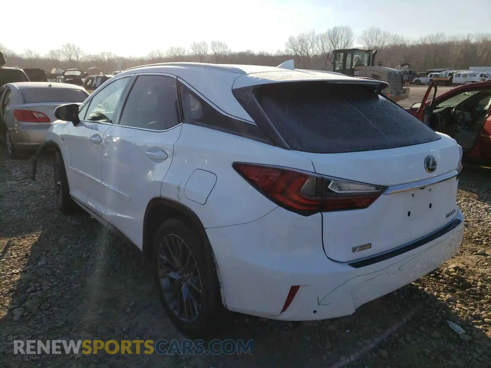 3 Photograph of a damaged car 2T2BZMCA2KC169774 LEXUS RX350 2019