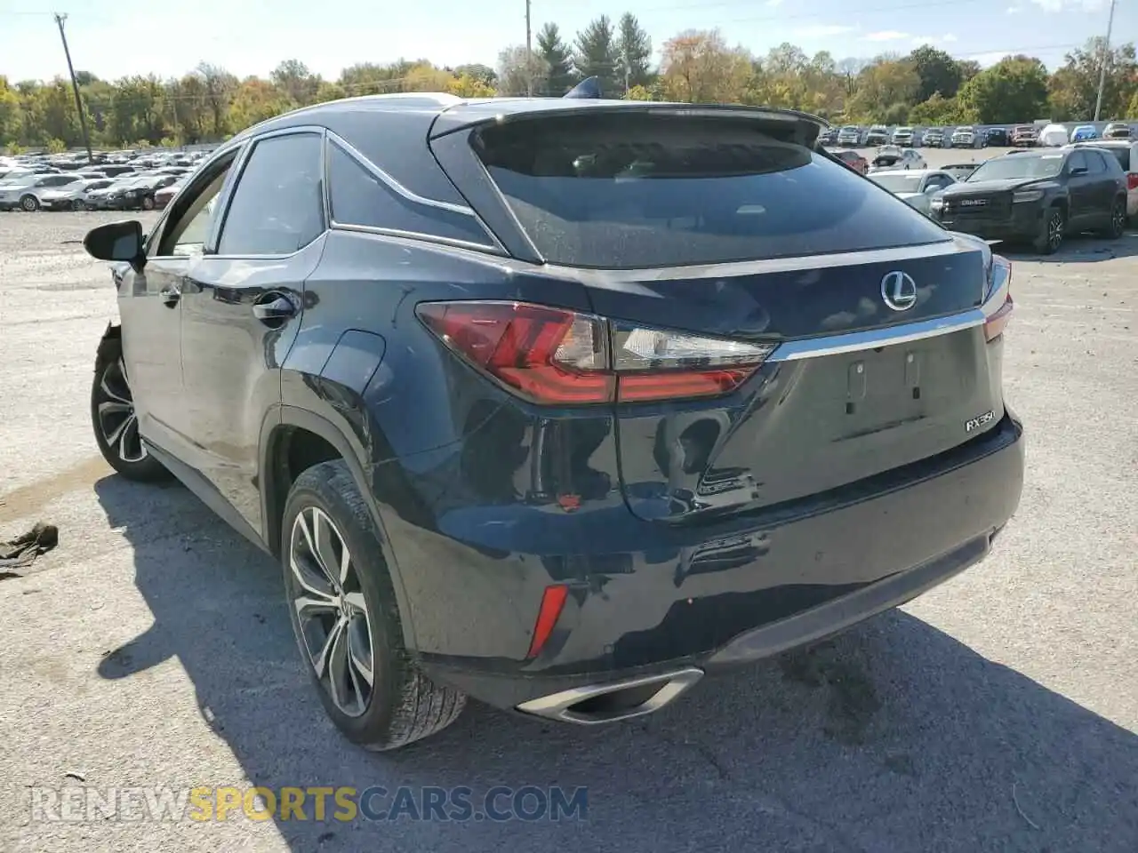 3 Photograph of a damaged car 2T2BZMCA2KC180757 LEXUS RX350 2019