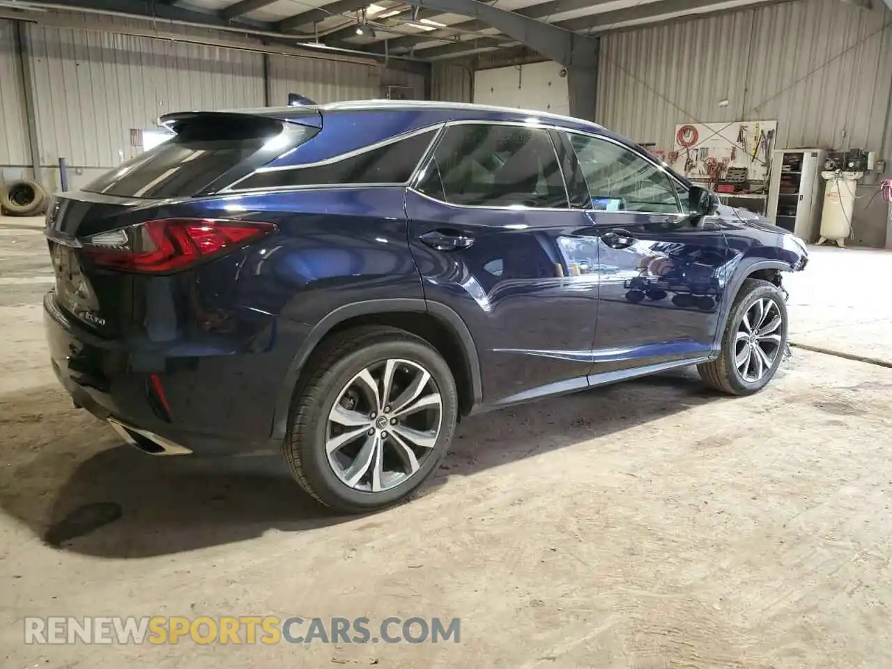 3 Photograph of a damaged car 2T2BZMCA2KC200165 LEXUS RX350 2019