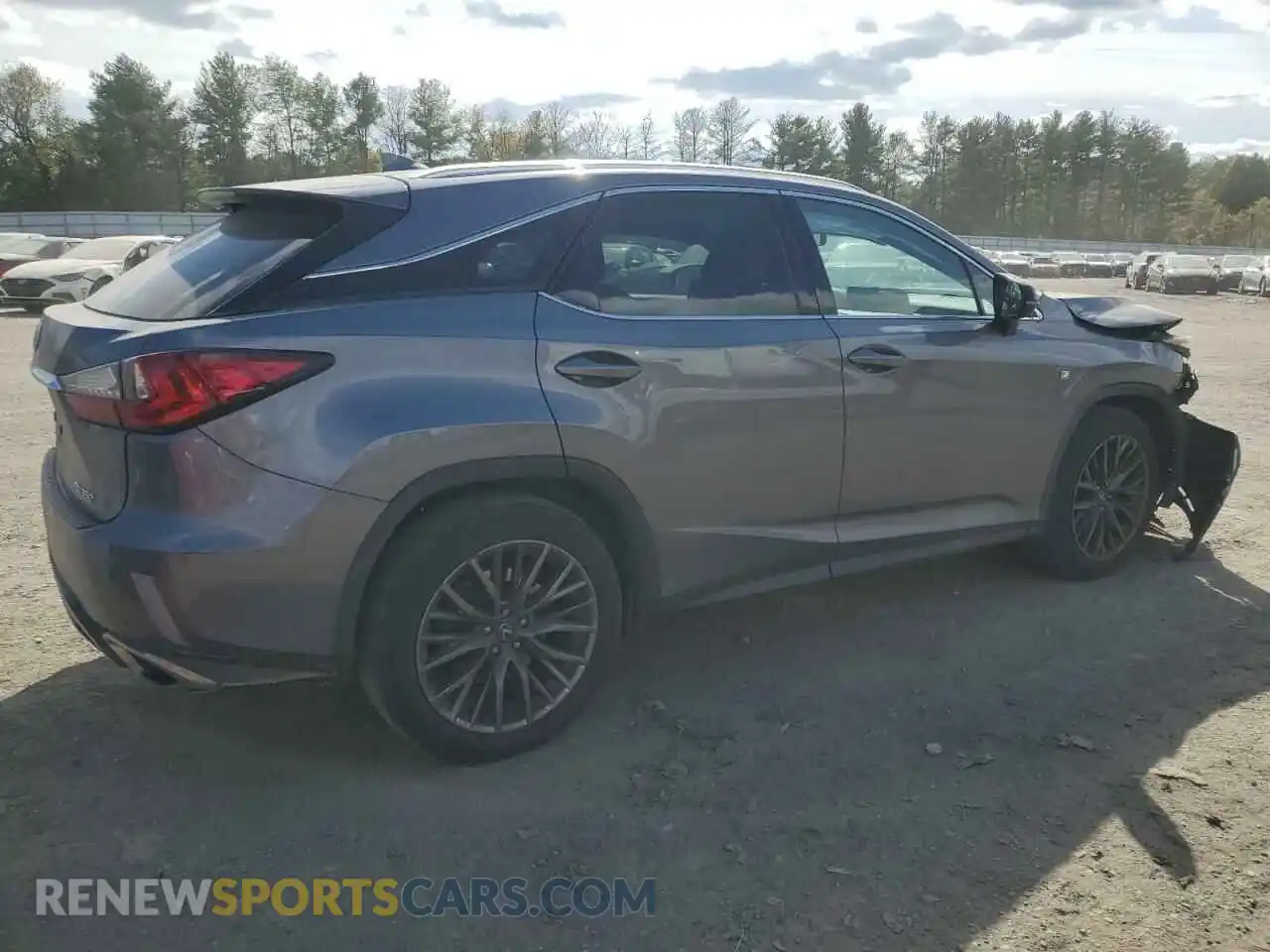 3 Photograph of a damaged car 2T2BZMCA2KC200554 LEXUS RX350 2019