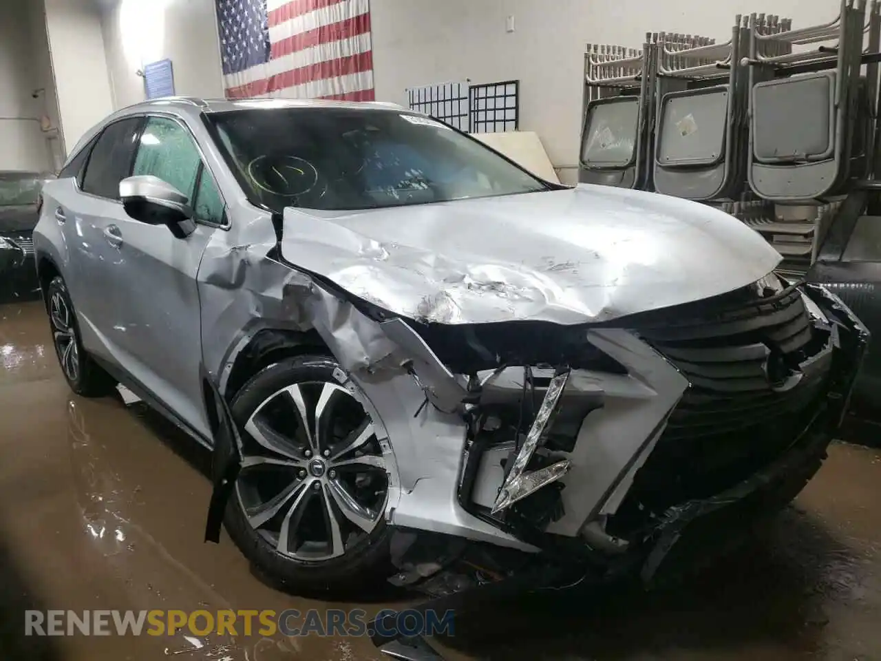 1 Photograph of a damaged car 2T2BZMCA2KC200893 LEXUS RX350 2019