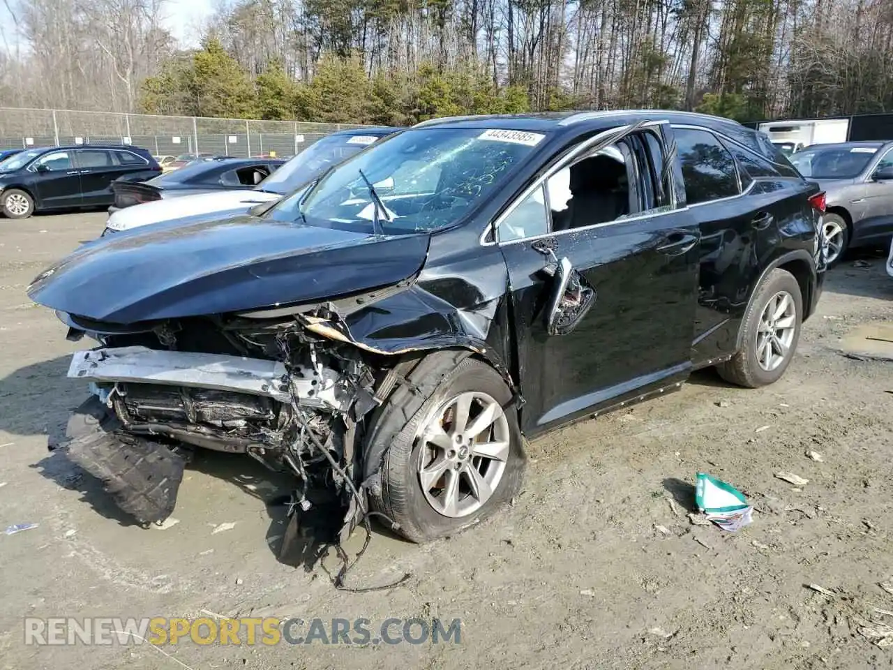 1 Photograph of a damaged car 2T2BZMCA2KC201770 LEXUS RX350 2019