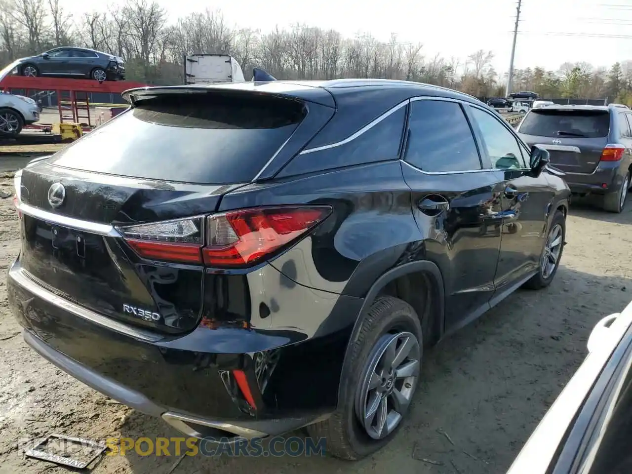 3 Photograph of a damaged car 2T2BZMCA2KC201770 LEXUS RX350 2019