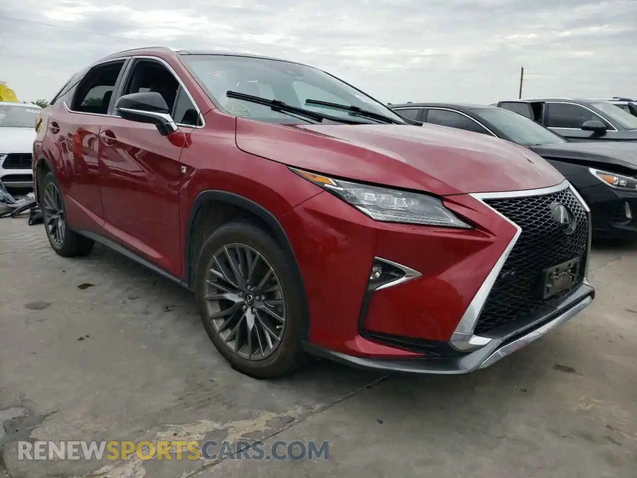 1 Photograph of a damaged car 2T2BZMCA2KC205477 LEXUS RX350 2019