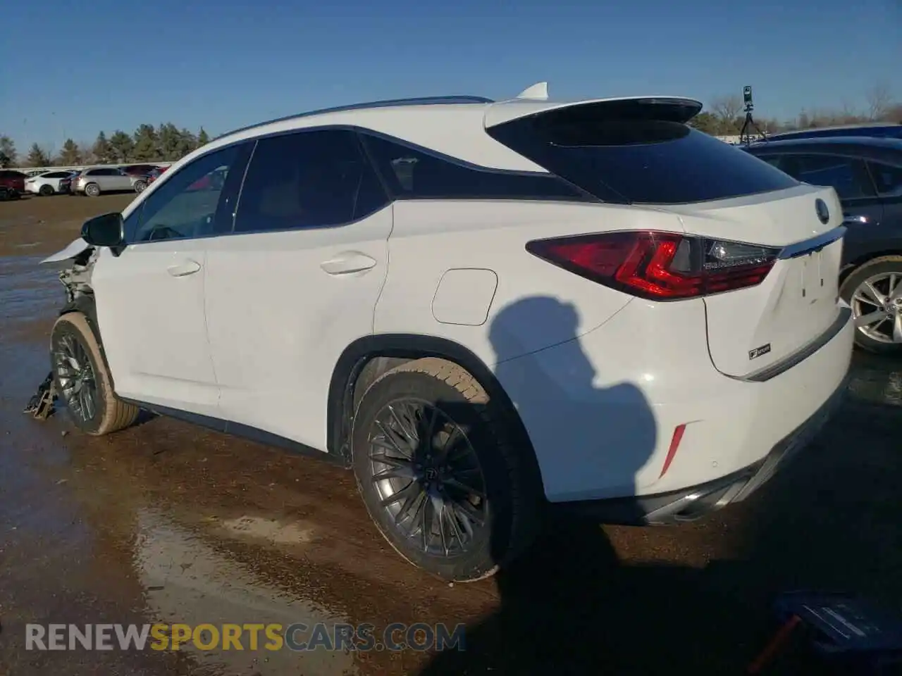 2 Photograph of a damaged car 2T2BZMCA2KC205558 LEXUS RX350 2019