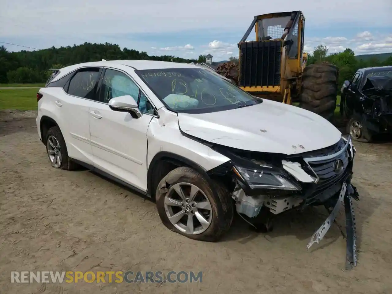 1 Photograph of a damaged car 2T2BZMCA3KC169945 LEXUS RX350 2019