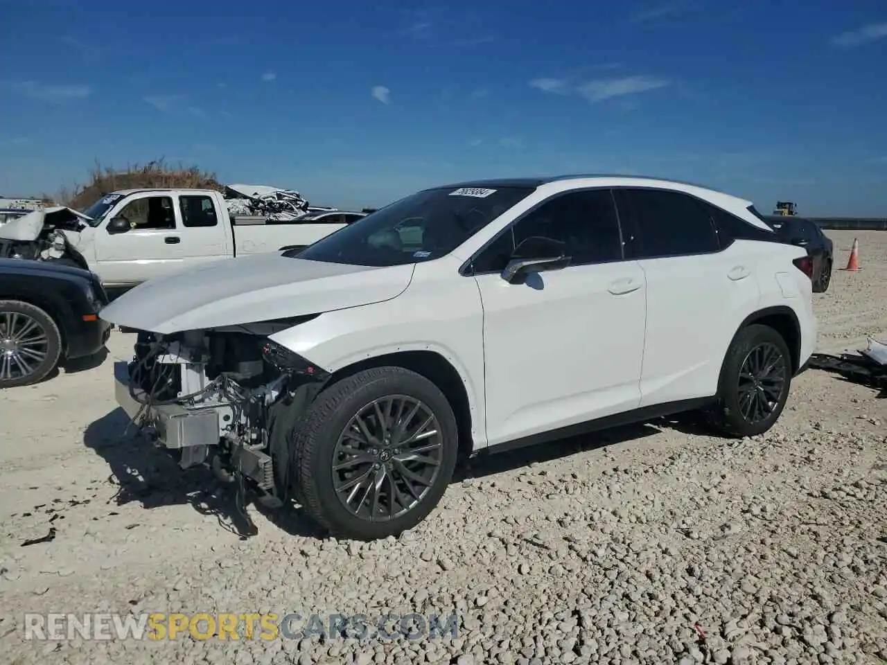1 Photograph of a damaged car 2T2BZMCA3KC170027 LEXUS RX350 2019