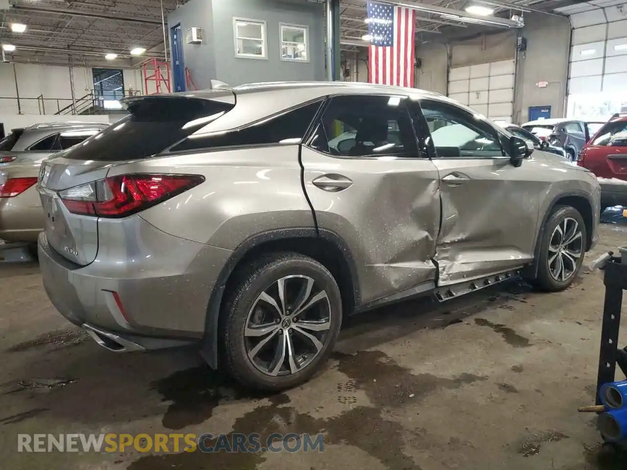 3 Photograph of a damaged car 2T2BZMCA3KC171419 LEXUS RX350 2019