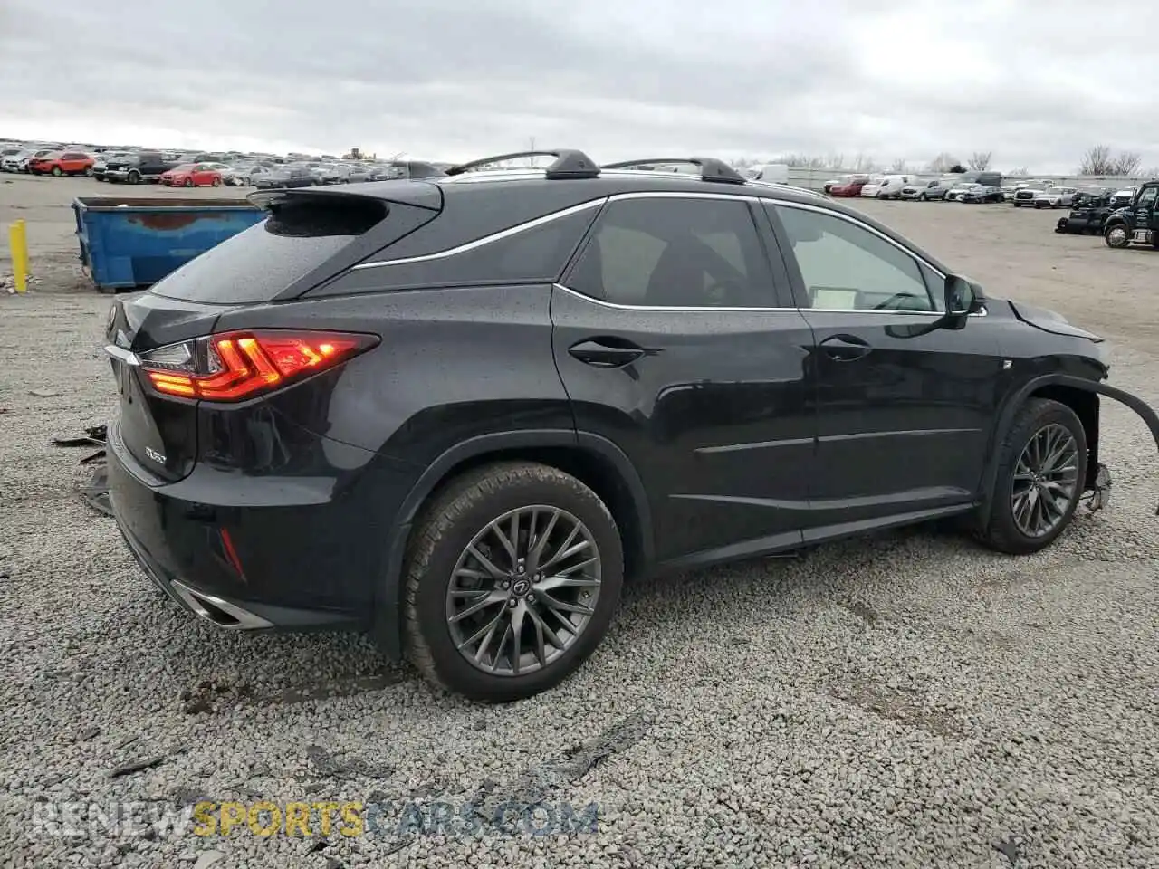 3 fotografías del automóvil dañado 2T2BZMCA3KC185773 LEXUS RX350 2019