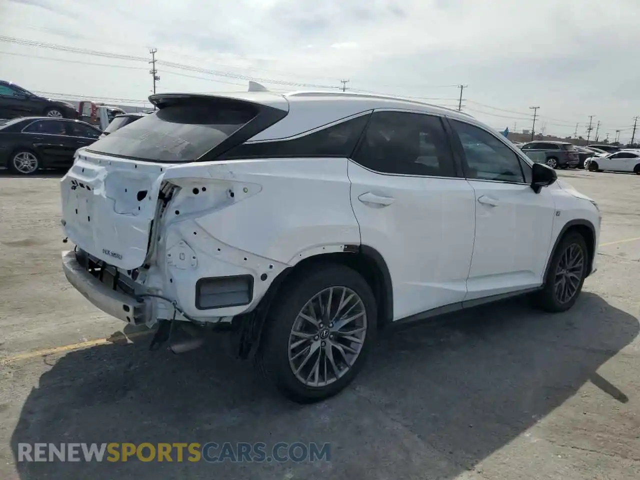 3 Photograph of a damaged car 2T2BZMCA3KC186261 LEXUS RX350 2019