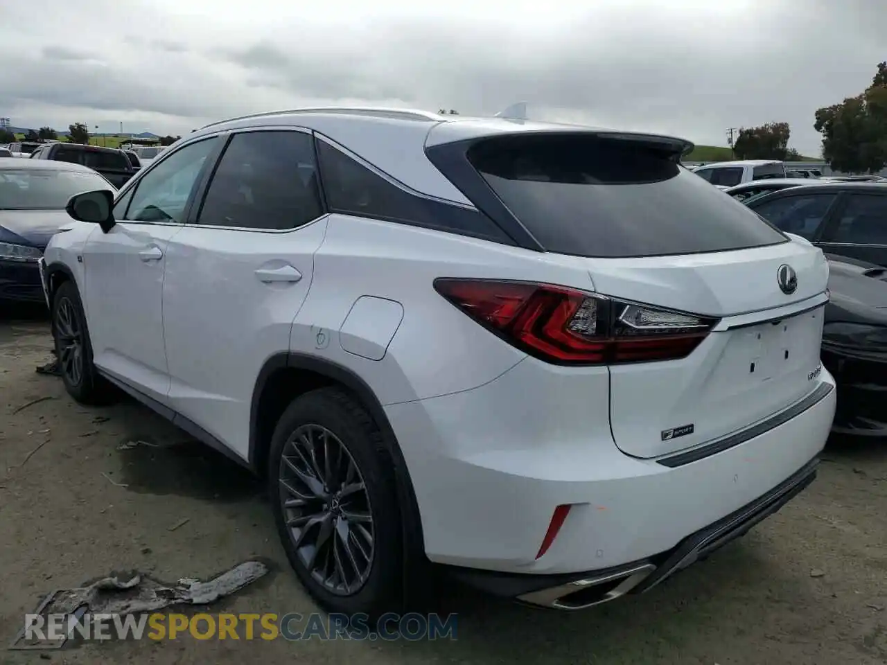 2 Photograph of a damaged car 2T2BZMCA3KC192397 LEXUS RX350 2019