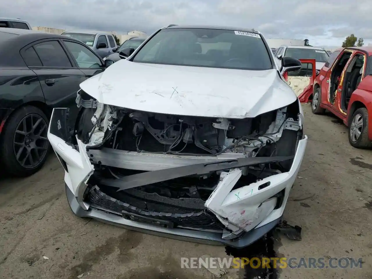 5 Photograph of a damaged car 2T2BZMCA3KC192397 LEXUS RX350 2019