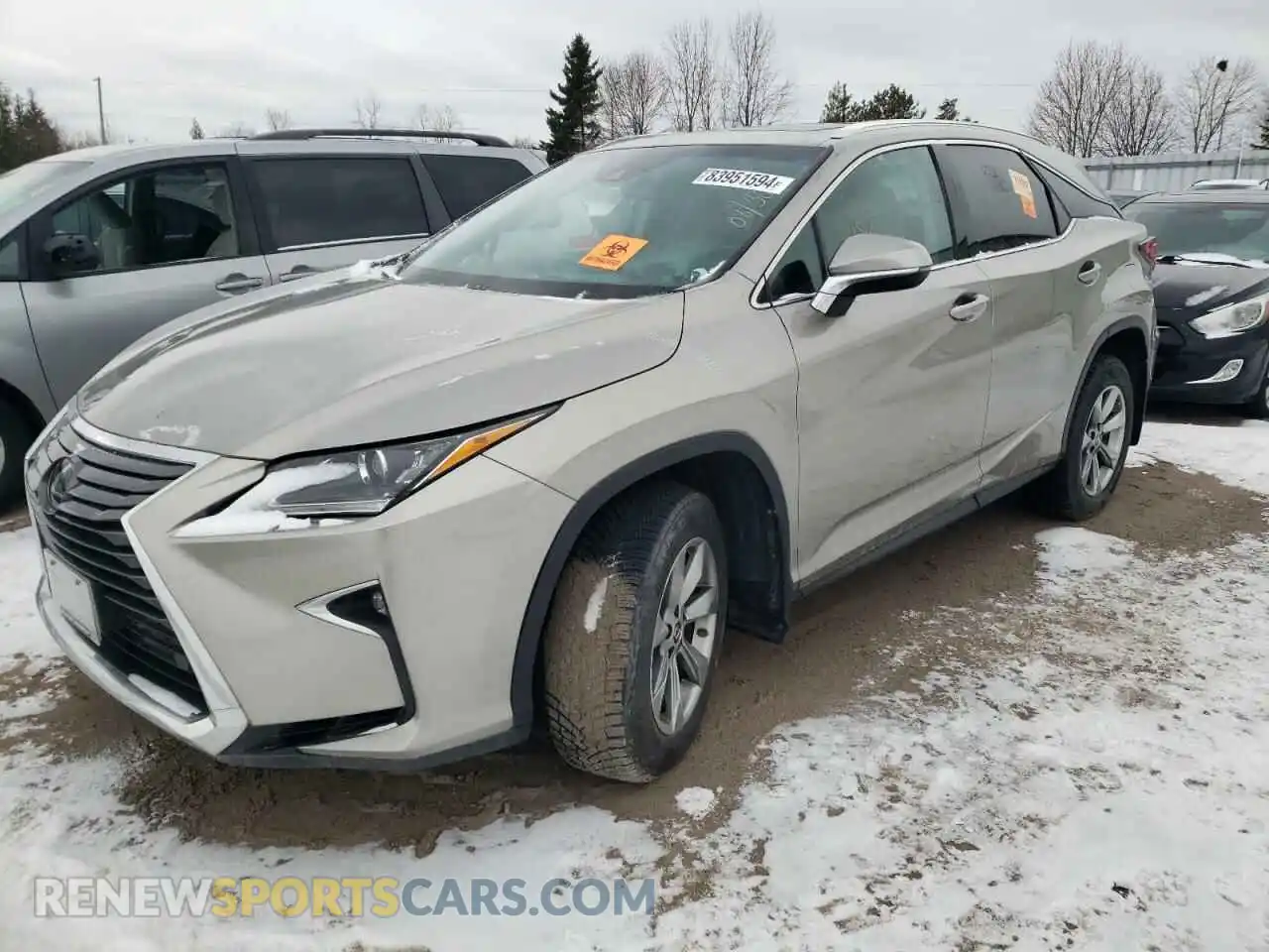 1 Photograph of a damaged car 2T2BZMCA3KC201566 LEXUS RX350 2019