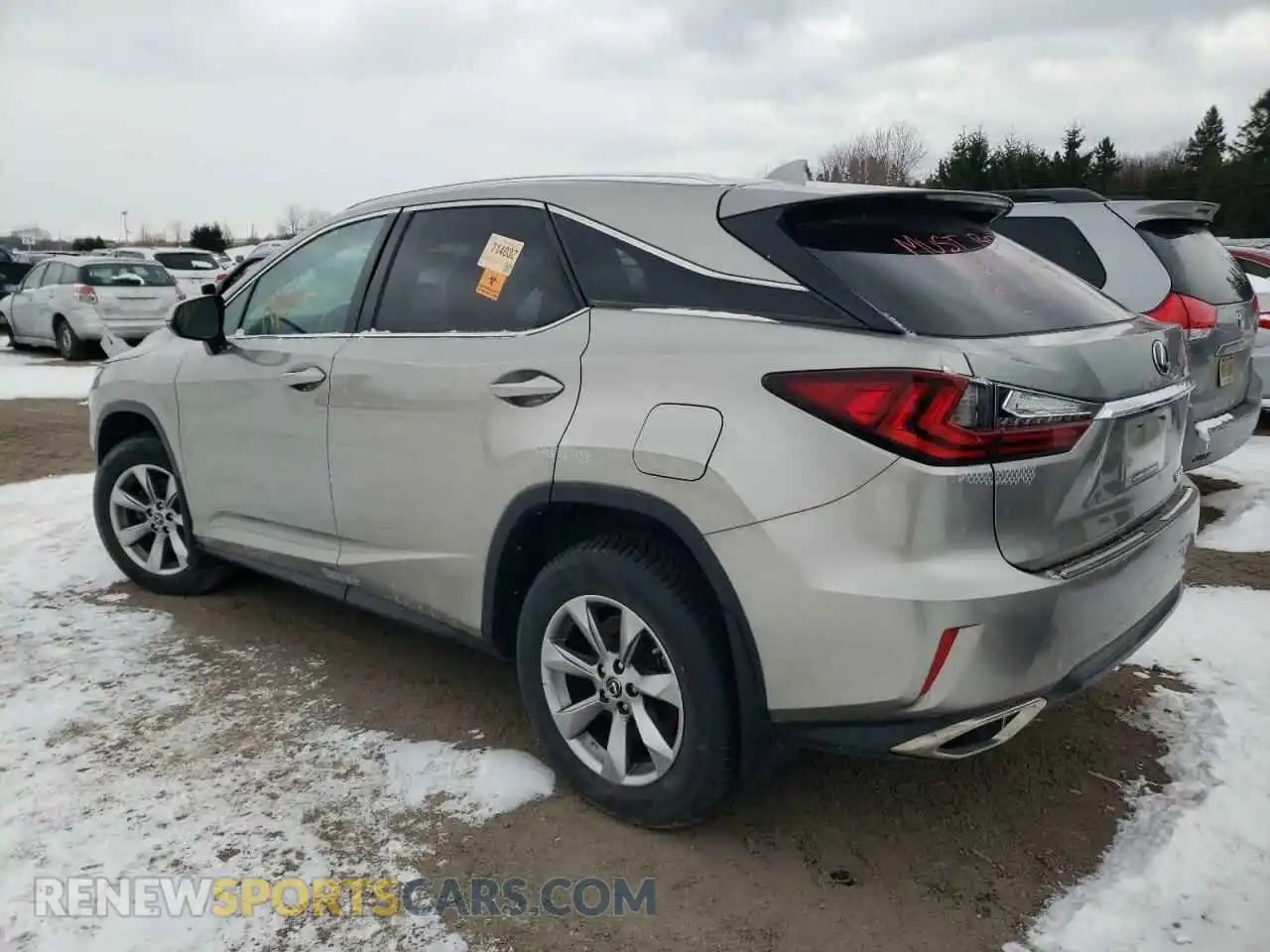 2 Photograph of a damaged car 2T2BZMCA3KC201566 LEXUS RX350 2019