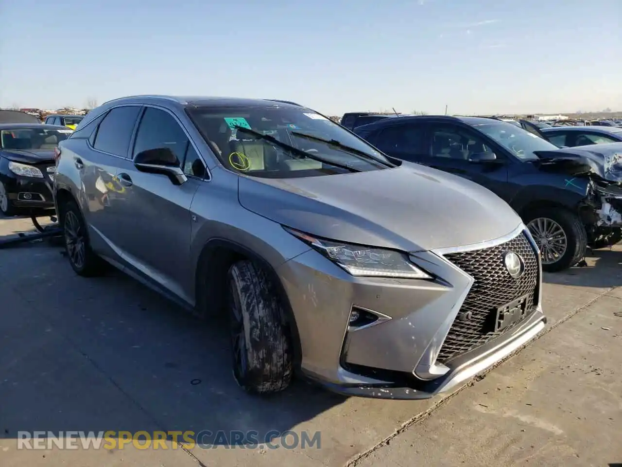 1 Photograph of a damaged car 2T2BZMCA4KC171901 LEXUS RX350 2019