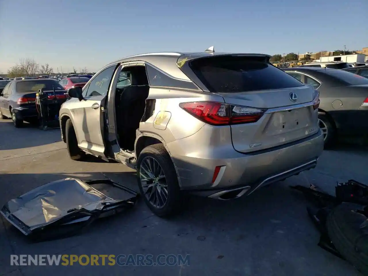 3 Photograph of a damaged car 2T2BZMCA4KC171901 LEXUS RX350 2019