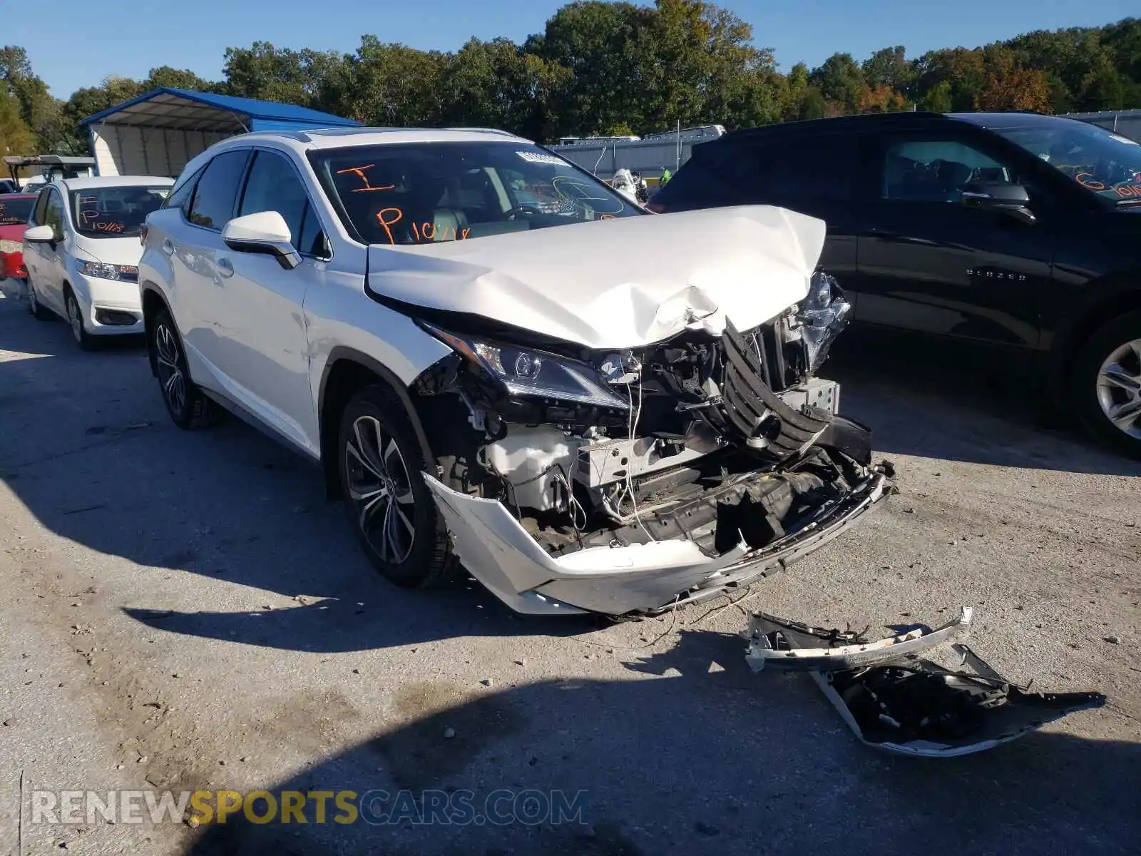 1 Photograph of a damaged car 2T2BZMCA5KC184205 LEXUS RX350 2019