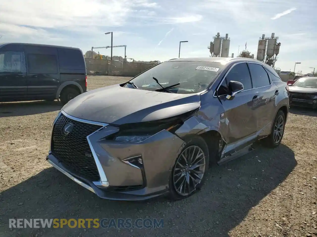 2 Photograph of a damaged car 2T2BZMCA5KC191820 LEXUS RX350 2019