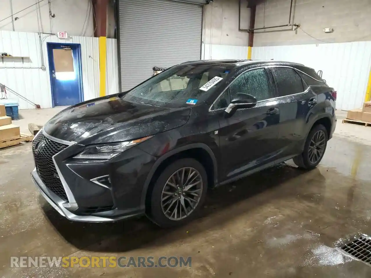1 Photograph of a damaged car 2T2BZMCA5KC206896 LEXUS RX350 2019