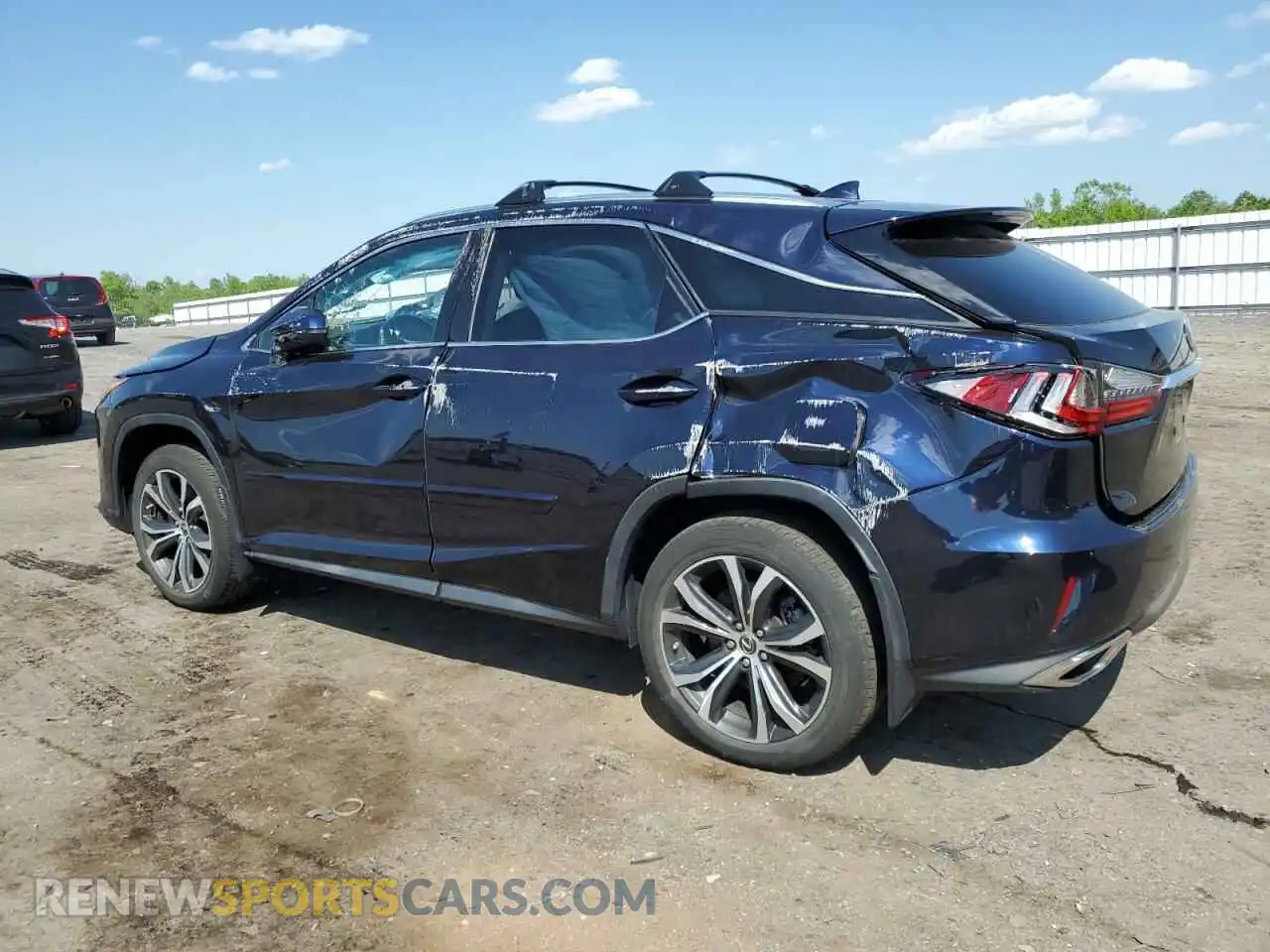 2 Photograph of a damaged car 2T2BZMCA5KC210642 LEXUS RX350 2019