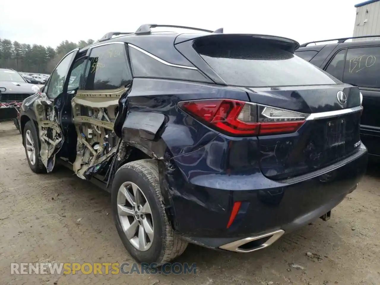 3 Photograph of a damaged car 2T2BZMCA6KC170135 LEXUS RX350 2019