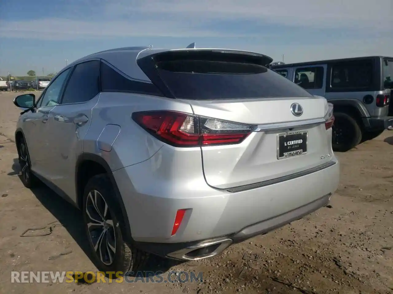 3 Photograph of a damaged car 2T2BZMCA6KC188456 LEXUS RX350 2019