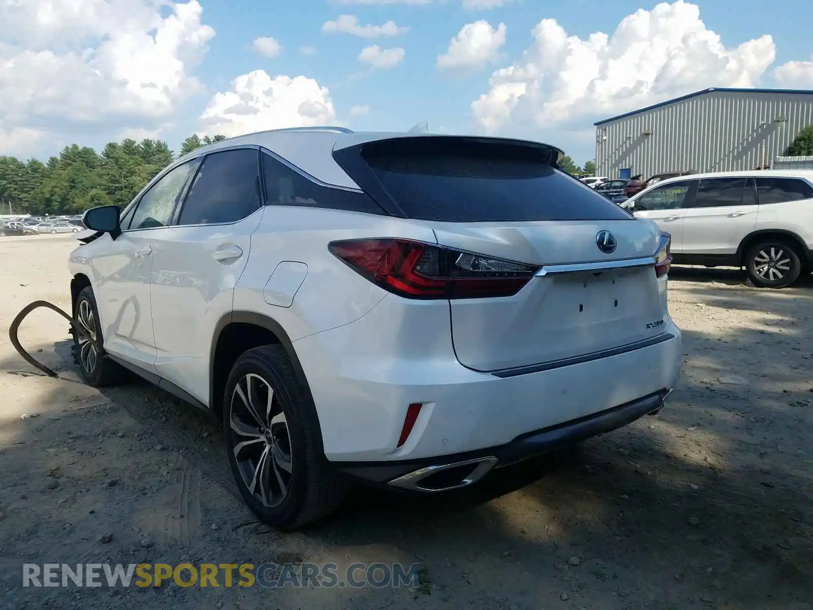 3 Photograph of a damaged car 2T2BZMCA6KC191325 LEXUS RX350 2019