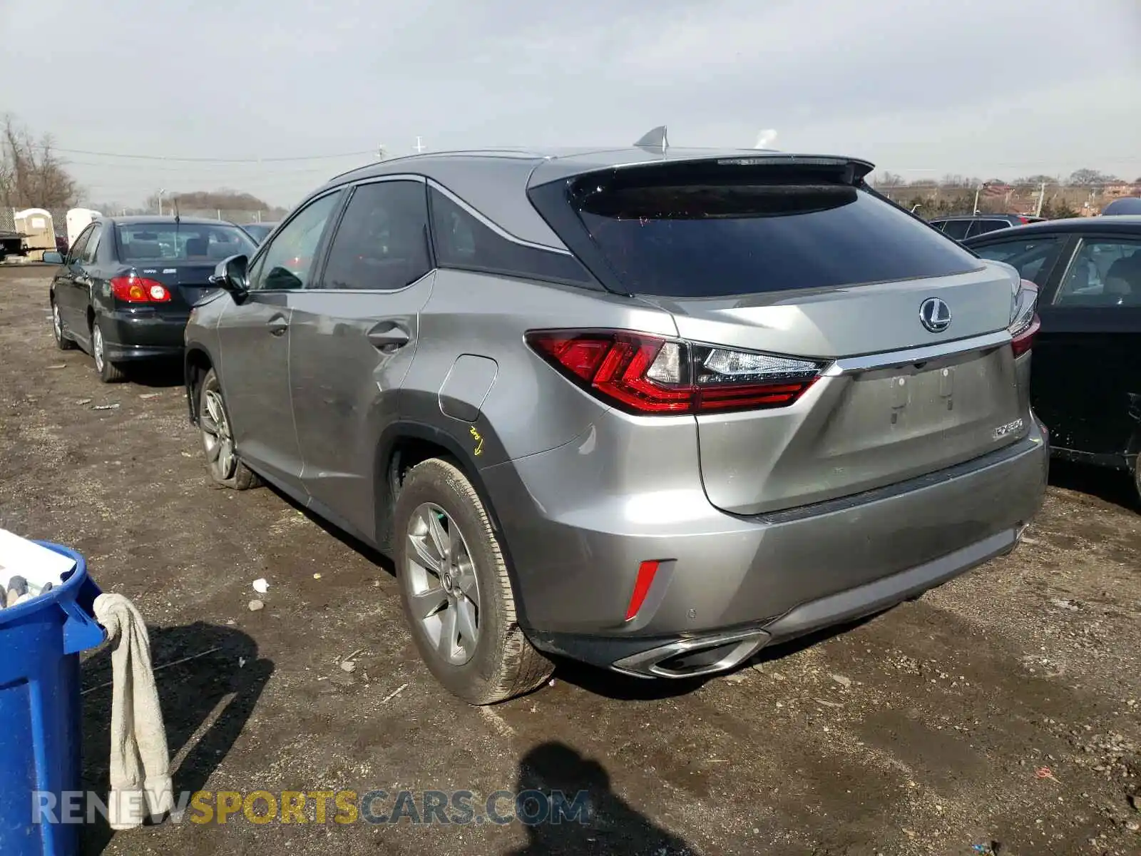 3 Photograph of a damaged car 2T2BZMCA6KC196721 LEXUS RX350 2019