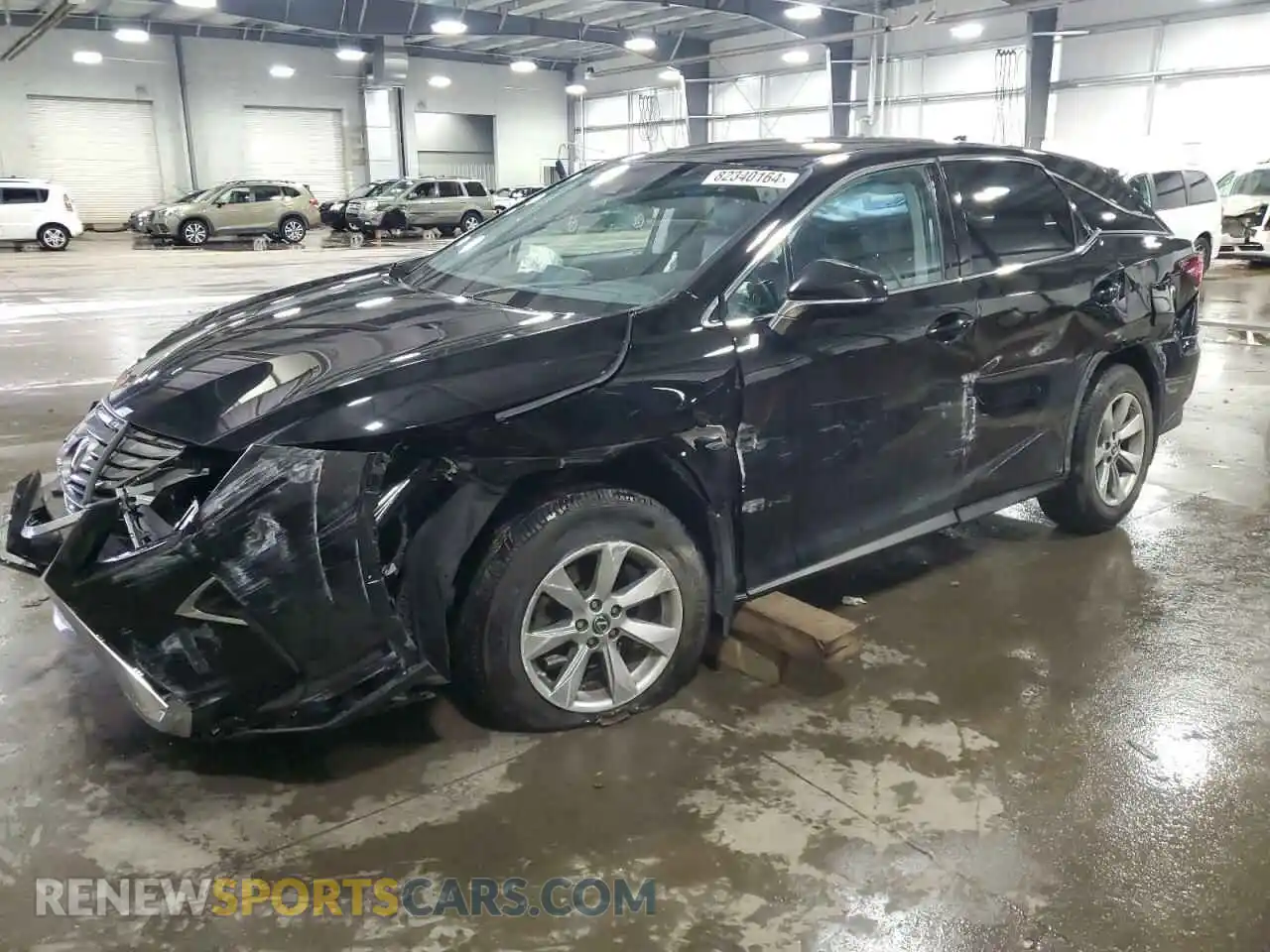 1 Photograph of a damaged car 2T2BZMCA7KC170676 LEXUS RX350 2019