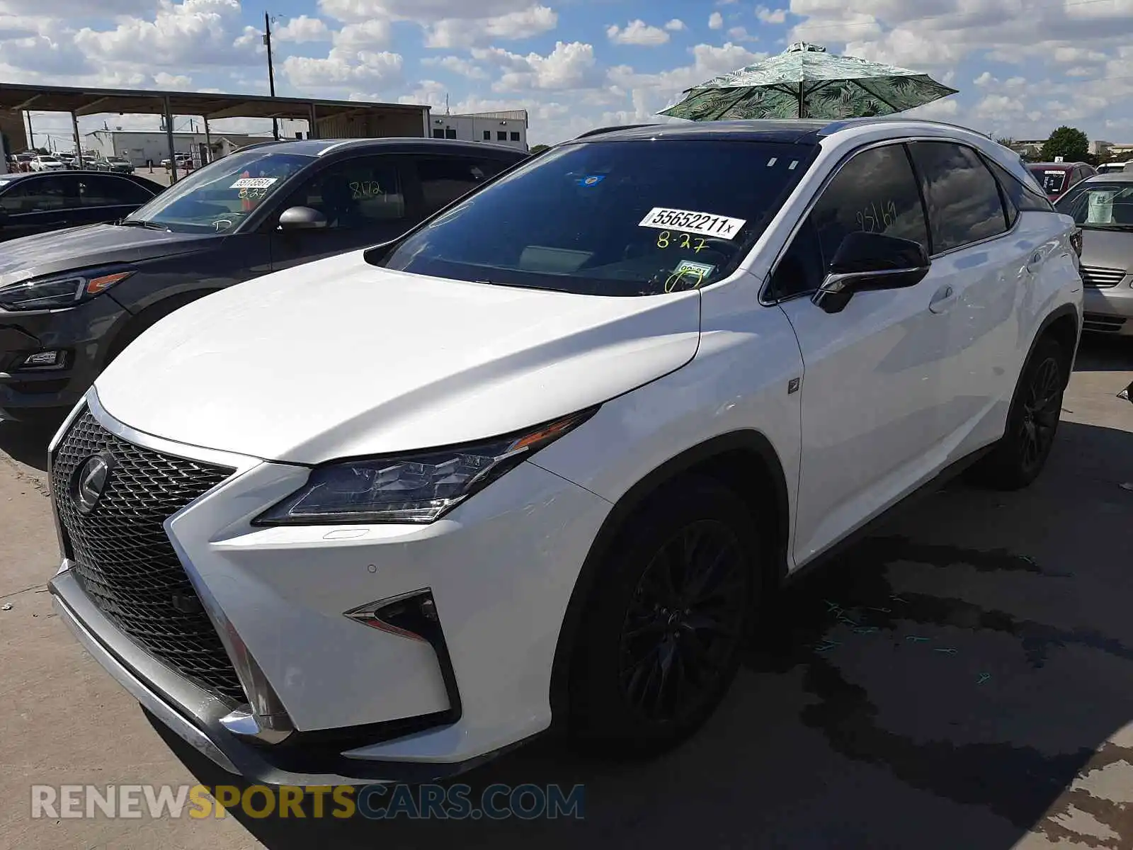 2 Photograph of a damaged car 2T2BZMCA7KC171150 LEXUS RX350 2019