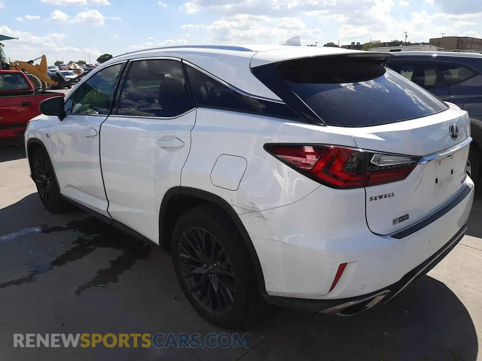 3 Photograph of a damaged car 2T2BZMCA7KC171150 LEXUS RX350 2019