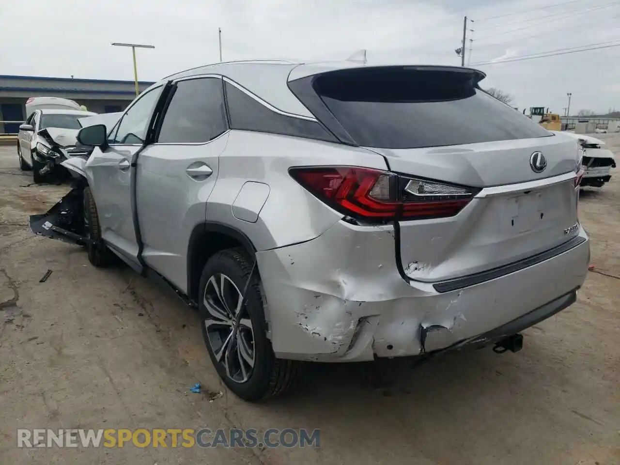 3 Photograph of a damaged car 2T2BZMCA7KC176901 LEXUS RX350 2019