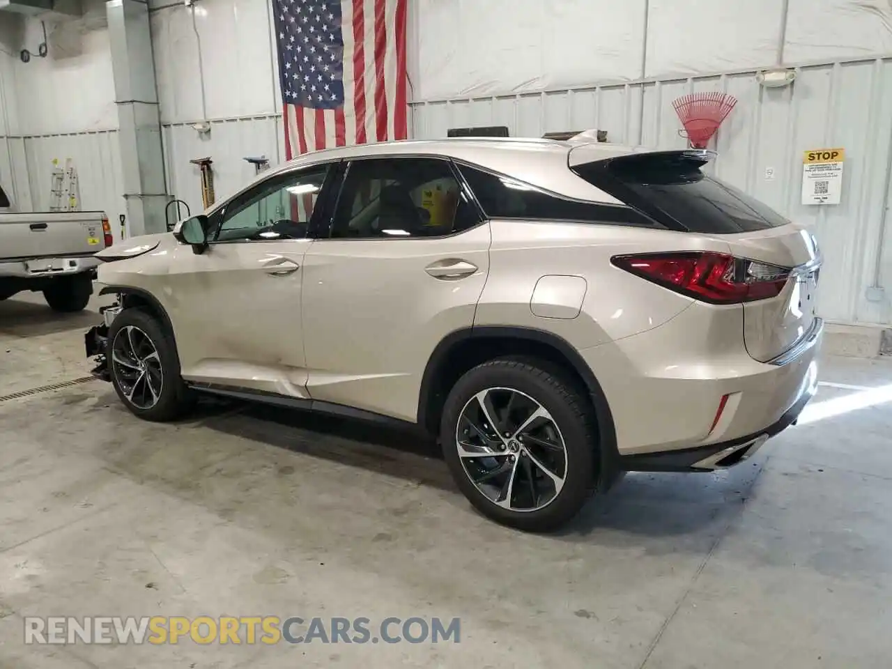 2 Photograph of a damaged car 2T2BZMCA7KC178082 LEXUS RX350 2019