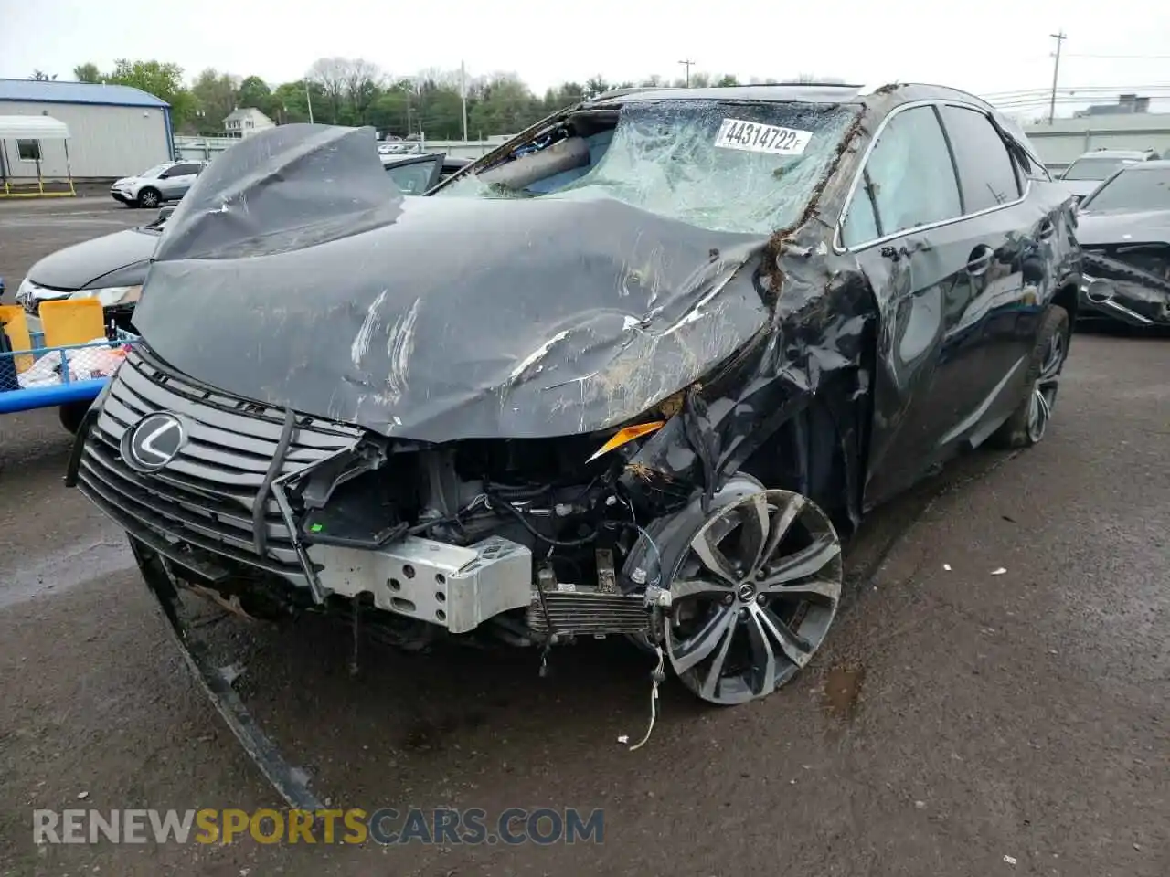 2 Photograph of a damaged car 2T2BZMCA7KC181404 LEXUS RX350 2019